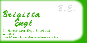 brigitta engl business card